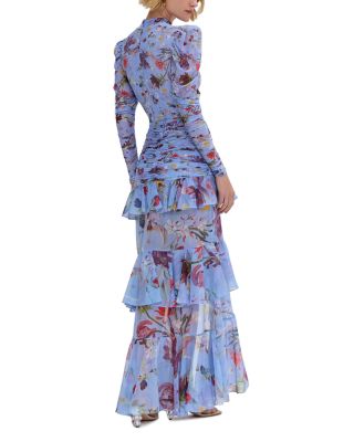 Lily Flower Maxi Skirt 