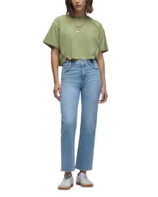 Remi High Rise Straight Leg Jeans in Americana