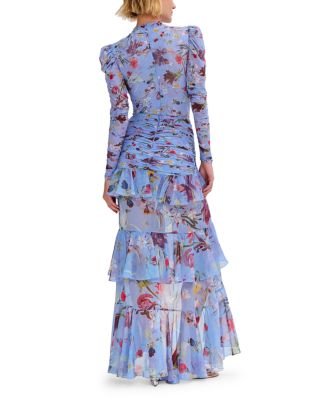 Lily Flower Maxi Skirt 