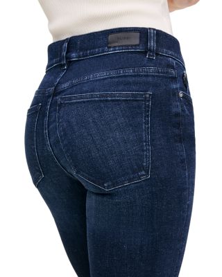 Petite Halle Instasculpt™ Straight Leg High Rise Jeans