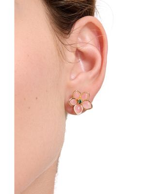 Pastel Petals Stud Earrings