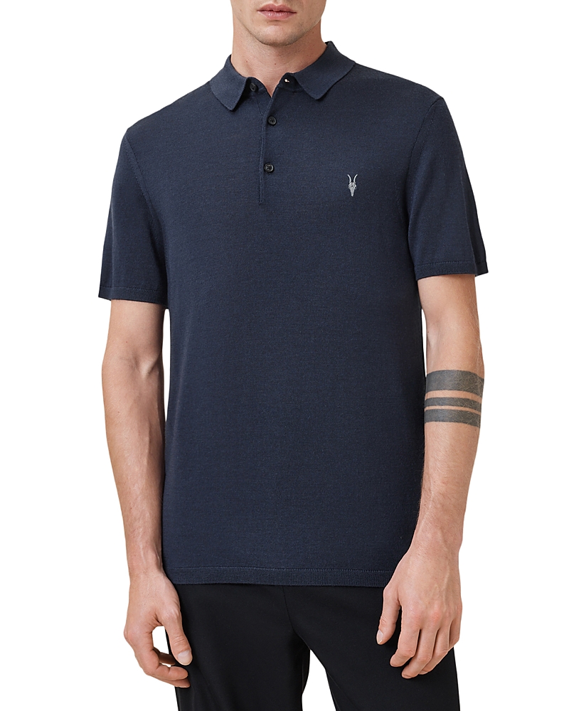Allsaints Mode Merino Wool Polo Shirt