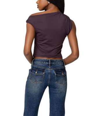 Abstract Metal Ring Asymmetric Top