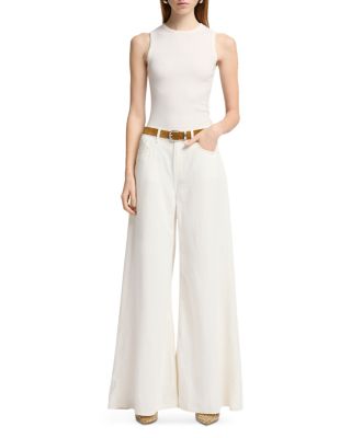 Willow High Rise Wide Leg Jeans in Linen Ostuni