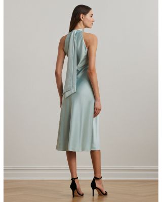 【Lauren Ralph Lauren】Charmeuse Sleeveless Cocktail Dress Charmeuse Sleeveless Cocktail Dress