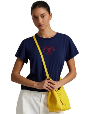 Ralph Lauren - Shrunken Fit Cotton Jersey Logo Tee