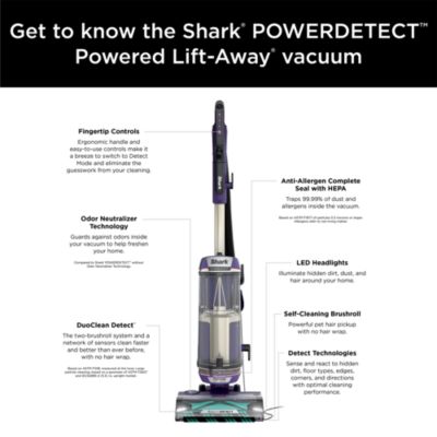 POWERDETECT Upright Bagless Vacuum With Ultimate Cleaning Tools