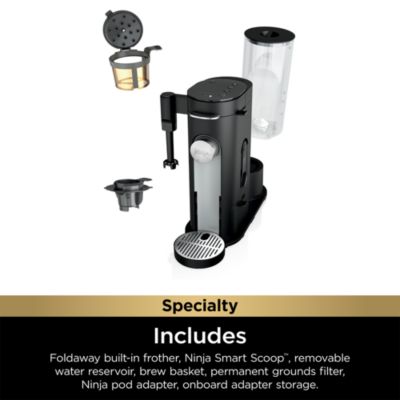 Single Serve Pods and Grounds Specialty Coffee Maker