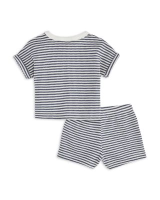 Boys' Striped Waffle Knit Top & Shorts Set, Baby - Exclusive