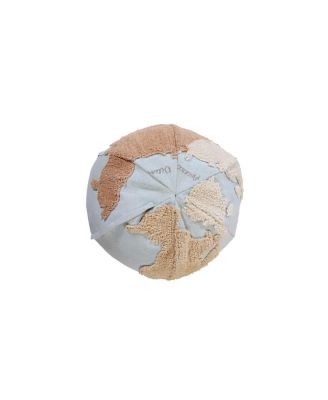 World Map Pouf - 1' 8" x 1' 8" x 1' 6 "