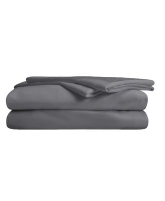 Cozy Earth Sheet Set, Twin In Charcoal
