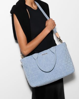 Denim Medium East West Tote