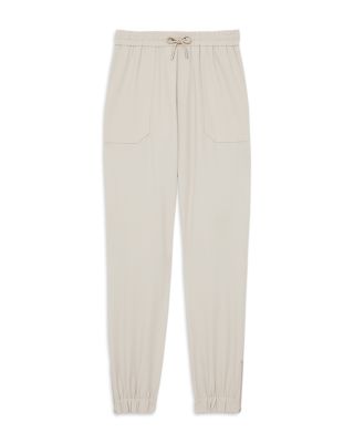 Relaxed Drawstring Technical Cuffed Trousers