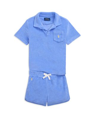 Ralph Lauren - Boys' Terry Polo Shirt & Short Set - Little Kid