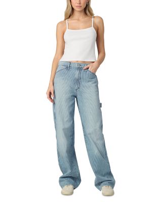 The Baggy High Rise Carpenter Jeans in Railroad