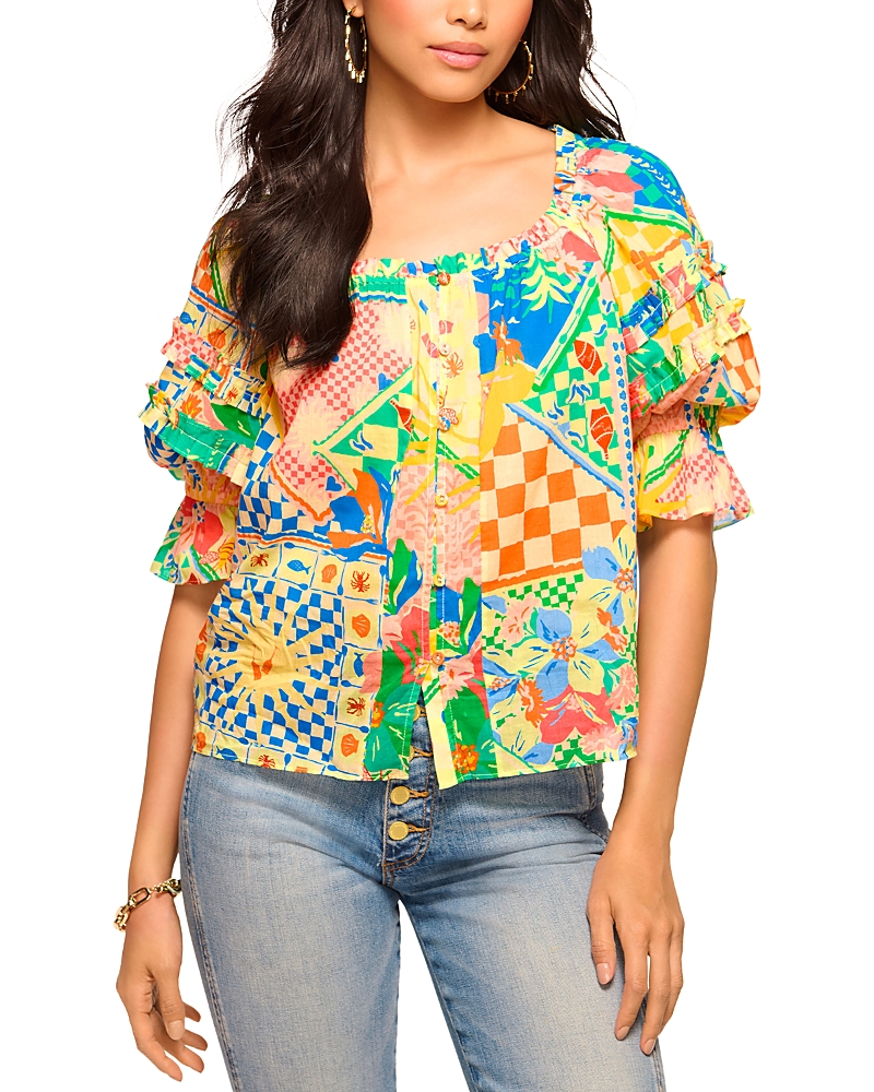 RAMY BROOK GARDEN LULA BLOUSE