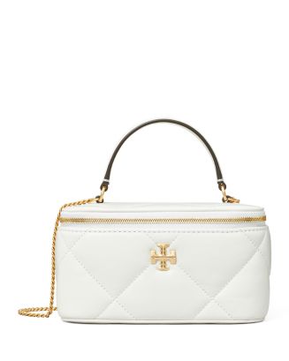 Tory Burch Kira Diamond Quilted Leather Vanity Bag