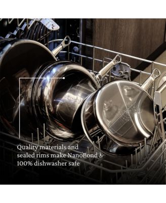 NanoBond&amp;reg; Molecular Titanium 7.5qt 14&amp;quot; Wok with Dome Lid