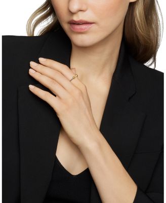 Renaissance Ring in Sterling Silver with 14K Yellow Gold, Pearls & Diamonds, 2.3mm