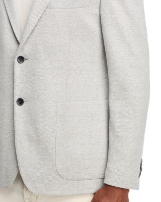 Cotton & Linen Jersey Regular Fit Unstructured Sport Coat - Exclusive
