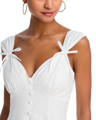 Cotton Poplin Midi Dress - Exclusive