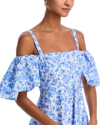 Off-the-Shoulder Cotton Maxi Dress - Exclusive