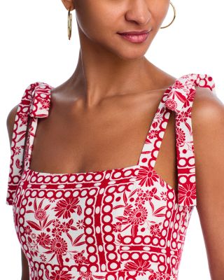 Tile Print Maxi Dress - Exclusive
