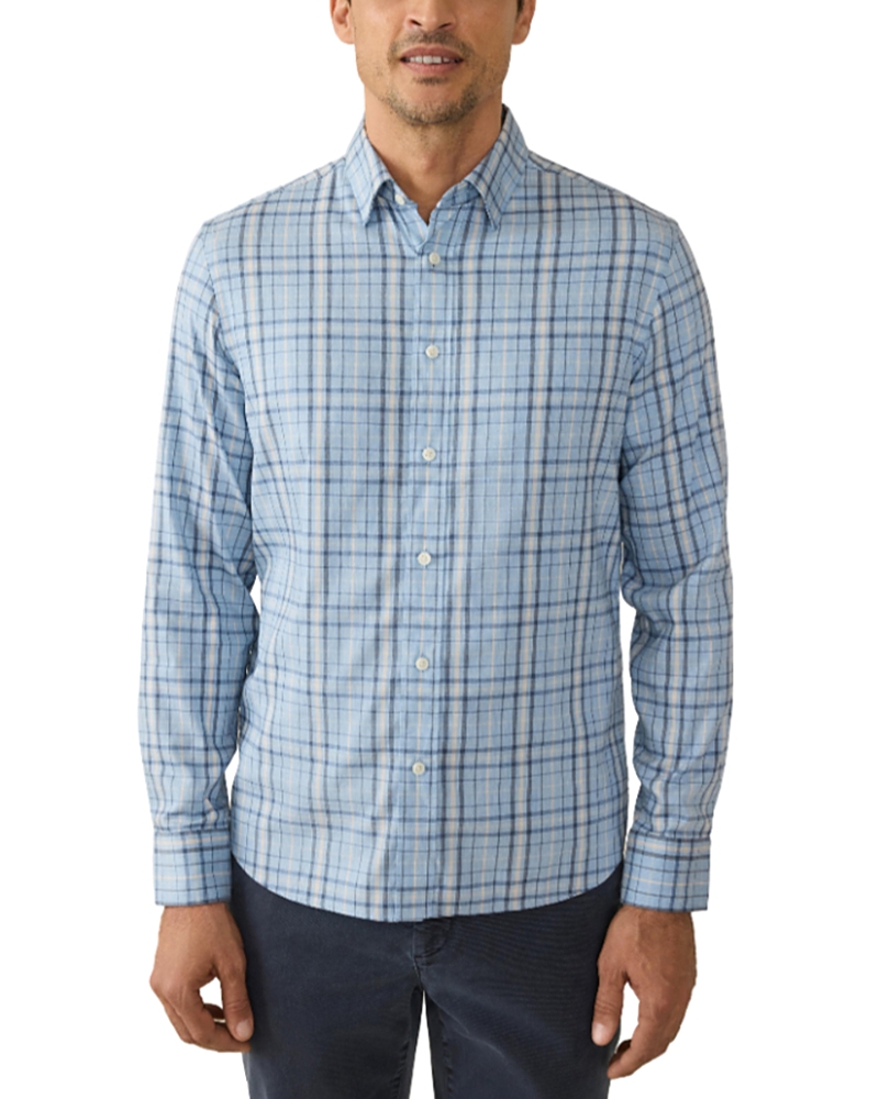 Faherty The Movement Long Sleeve Button Down Shirt