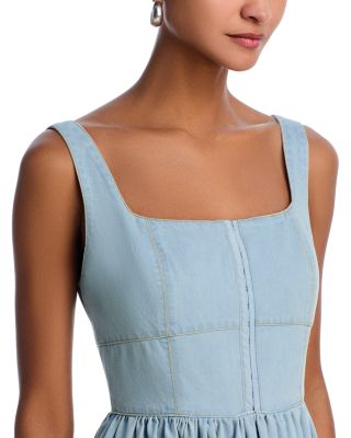 Denim Tank Midi Dress - Exclusive 
