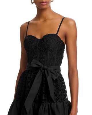 Eyelet Midi Dress - Exclusive