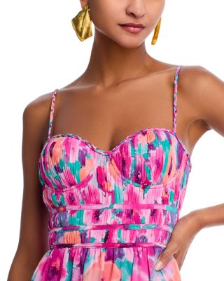 Floral Sleeveless Maxi Dress - Exclusive