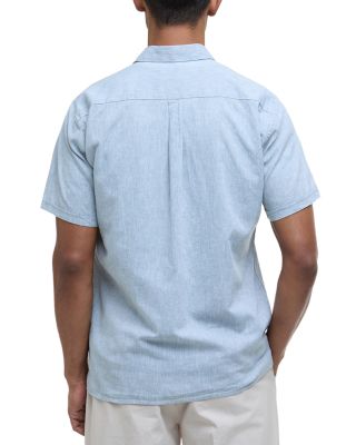 Nelson Tailored Fit Short Sleeve Button Down Shirt