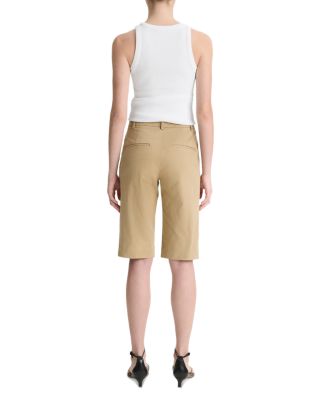 Mid Rise Chino Shorts