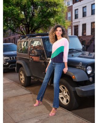 Dolman Sleeve Crewneck Sweater