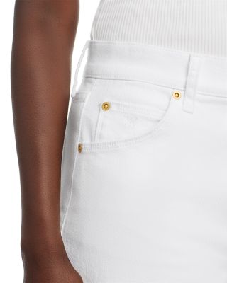 Rafaella High Rise Ankle Jeans in White - Exclusive