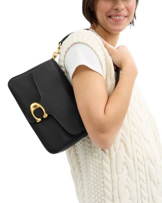 Soft Tabby Small Leather Shoulder Bag