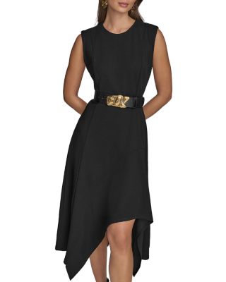 Scuba Crepe A Line Dress