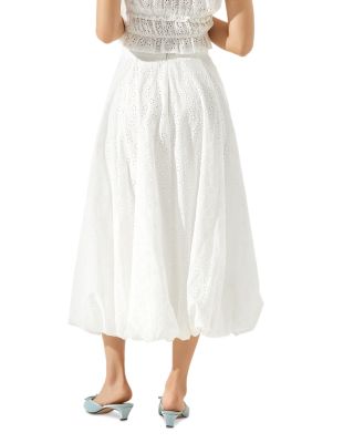 Kissel Cropped Top and Midi Skirt