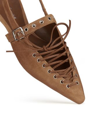 Women's Geralt Tie Slingback Flats