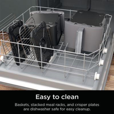 DoubleStack 2 Basket 10 Qt Air Fryer With Smart Thermometer