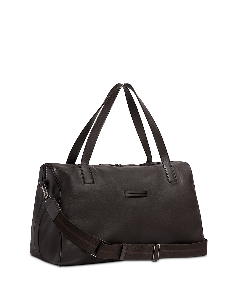 Zegna Secondskin Leather Weekender Bag