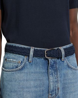 Braided Leather Belt