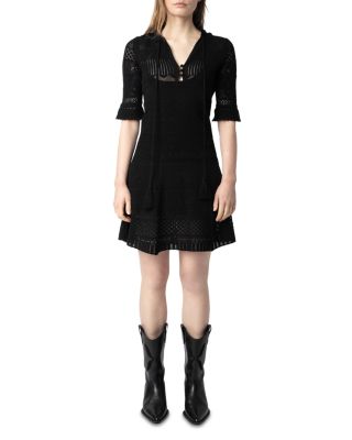 Memphisa Pointelle Knit Dress
