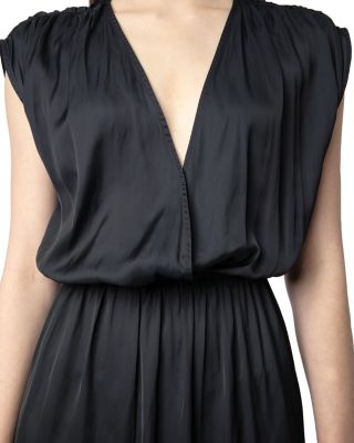 Ritmic Satin Maxi Dress