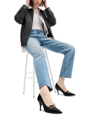 Women's Runway Leather Pumps