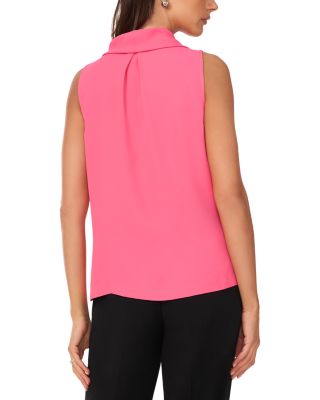 Sleeveless Cowl Neck Top