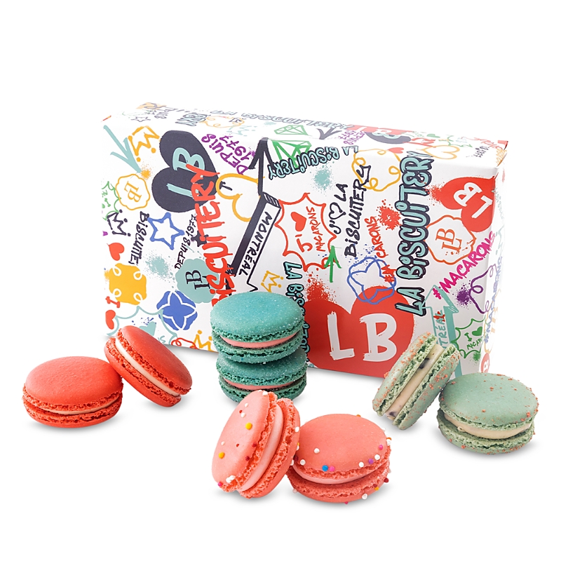La Biscuitery The Graffiti Edition Box Of 12 Macarons