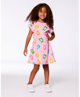  Girls' Printed French Terry Dress - Big Kid