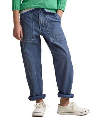 Polo Ralph Lauren - Girls' Reverse Sateen Pant - Little Kid, Big Kid
