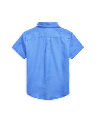 Boys' Linen Short Sleeve Shirt - Little Kid, Big Kid